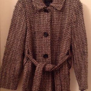 J.Crew TWEED collection COAT size 12 pre-owned